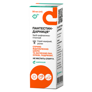 Пантестин-Дарниця спрей нашкірний розчин флакон 30 мл